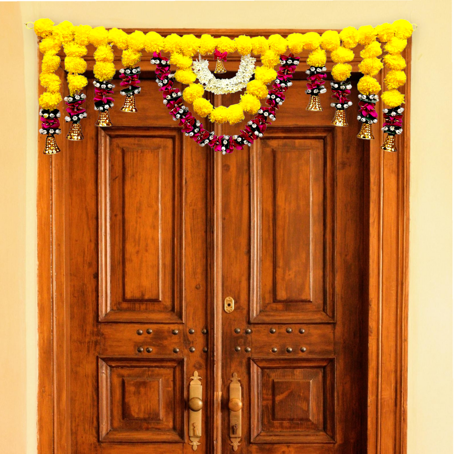 40 Inch Marigold Toran Door Hanging Garland | Festive Home Décor