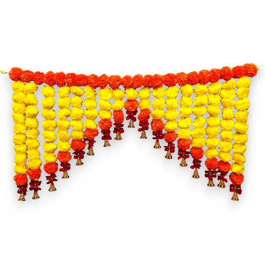 40 Inch Marigold Toran Door Hanging Garland | Festive Home Décor