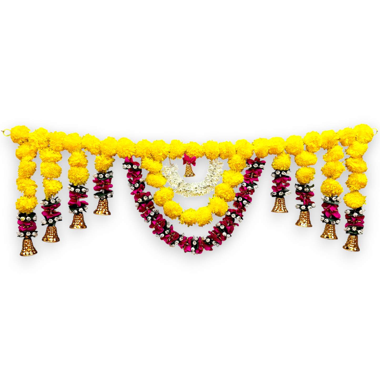 40 Inch Marigold Toran Door Hanging Garland | Festive Home Décor