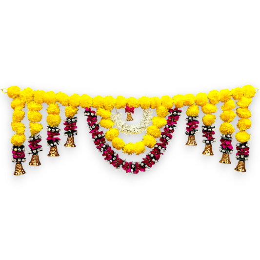 40 Inch Marigold Toran Door Hanging Garland | Festive Home Décor