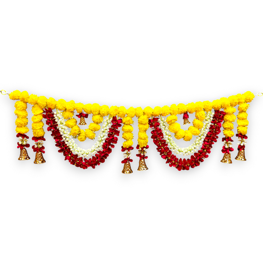 40 Inch Marigold Toran Door Hanging Garland | Festive Home Décor