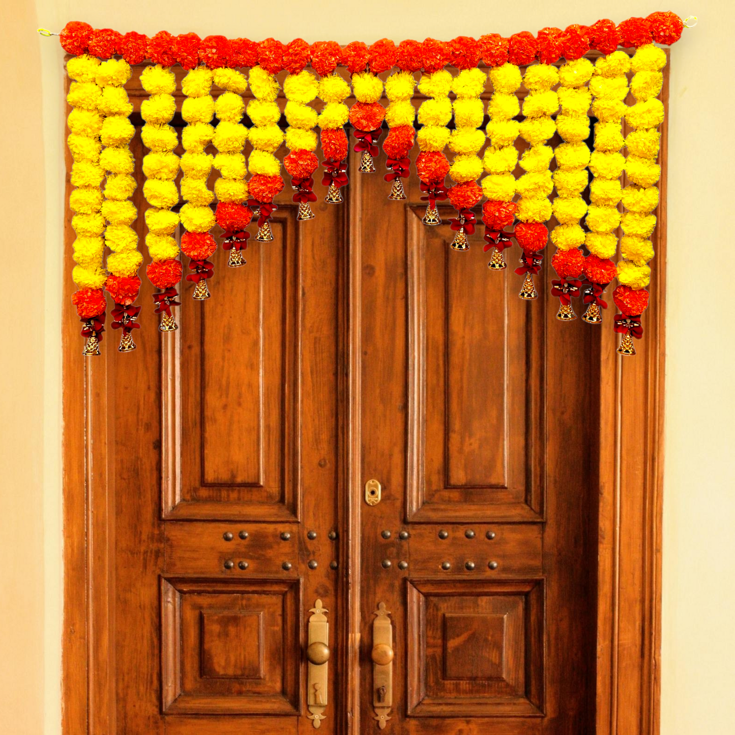 40 Inch Marigold Toran Door Hanging Garland | Festive Home Décor