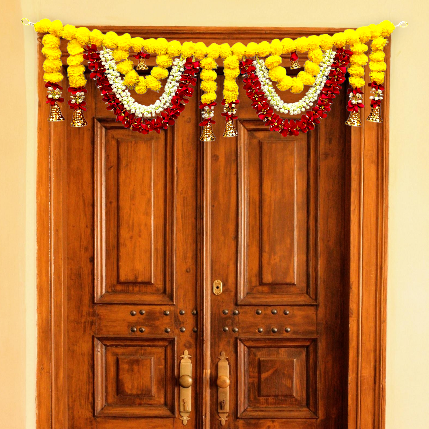 40 Inch Marigold Toran Door Hanging Garland | Festive Home Décor