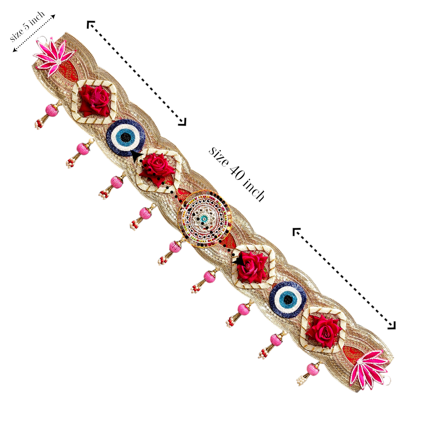 Fancy Handmade Toran for Door | Designer Bandhanwar Wall Hanging | Festive Home Decor