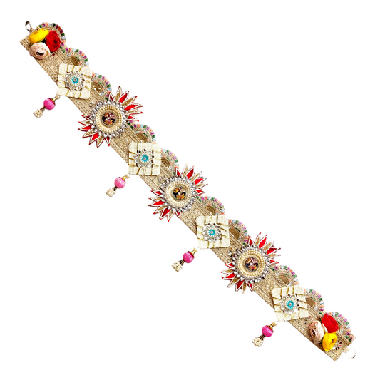 Traditional Toran for Main Door Decoration - 40 inch | Ashtvinayak Art