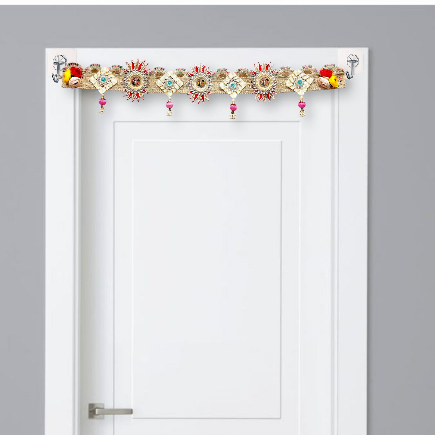 Traditional Toran for Main Door Decoration - 40 inch | Ashtvinayak Art