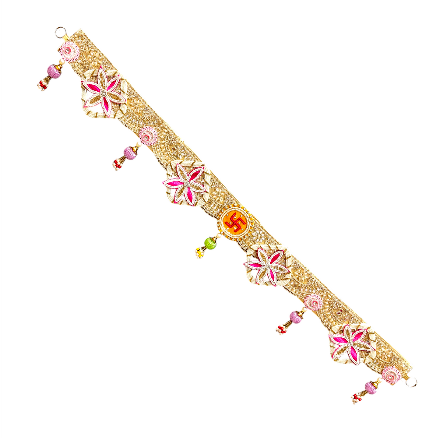 Fancy Main Door Toran  | Handmade Floral Door Hanging for Festive Home Decor